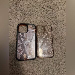 2 IPhone 13 pro max cases